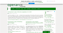 Desktop Screenshot of operari.it